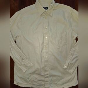 Boss Hugo Boss LIght Tan Men's Casual Button Down Shirt